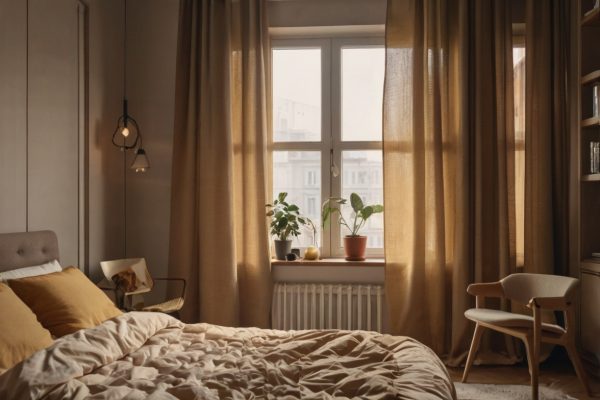 decor phòng ngủ phong cách hiện đại và tối giản